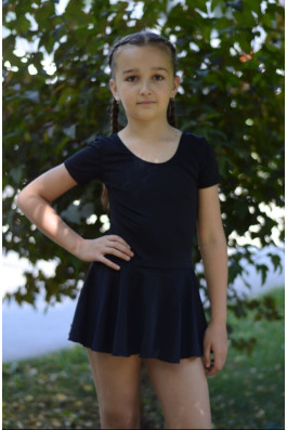 Купальник для танців та гімнастики чорний 11.76