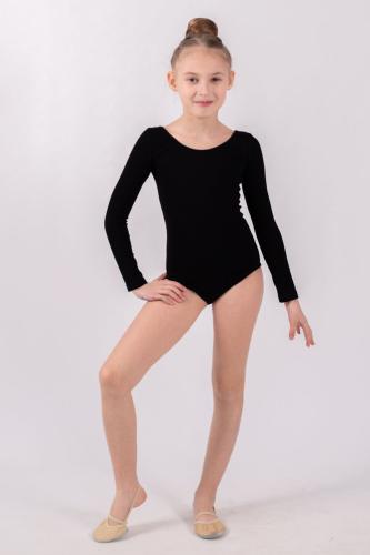 Купальник  для танців та акробатики чорний 11.25