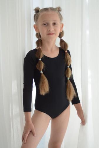 Купальник для танців та хореографії чорний  11.71