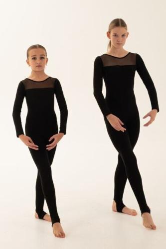 Комбінезон з сіткою для гімнастики, акробатики 11.44